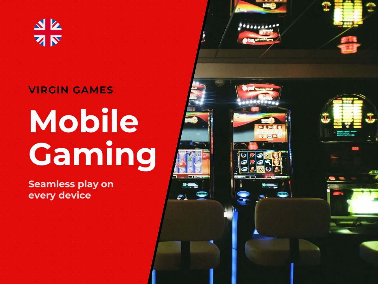 Playing on Virgin Games Mobile. The