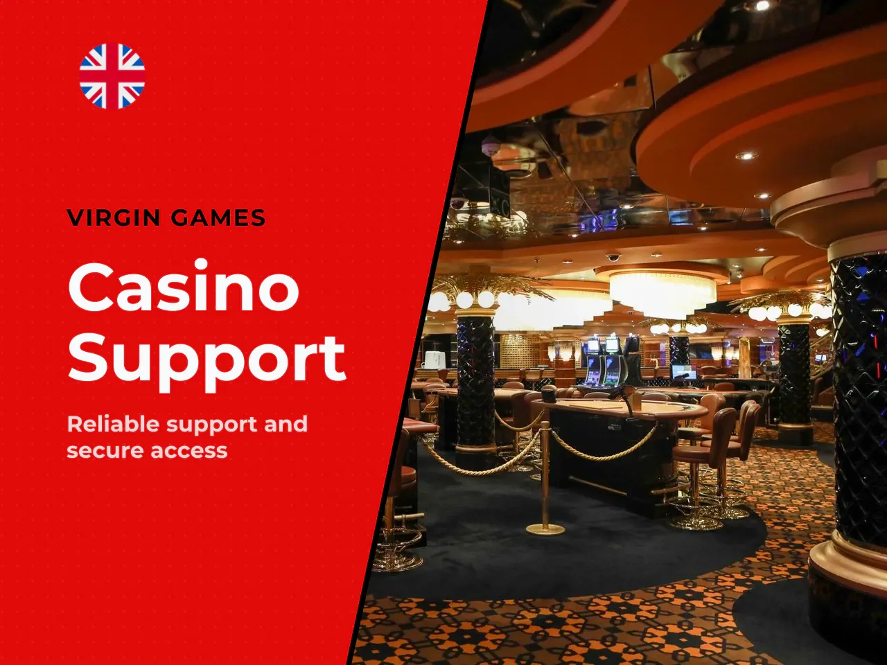 Verifying game access and casino support
