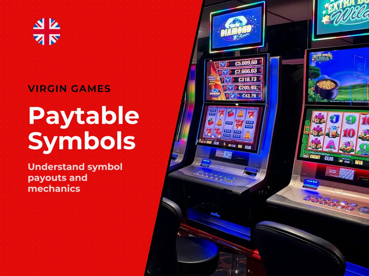 Regular Symbols and the Paytable. The