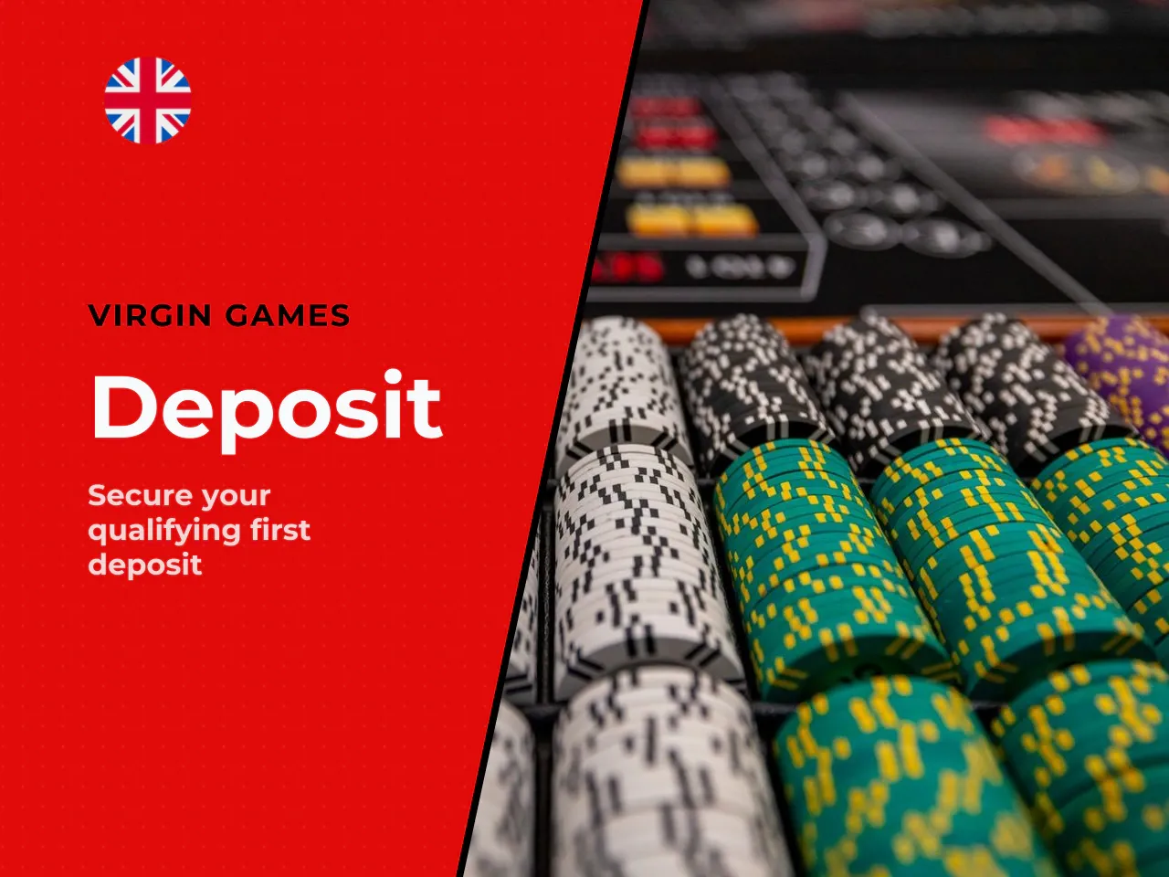 Making a Qualifying Deposit. Your first