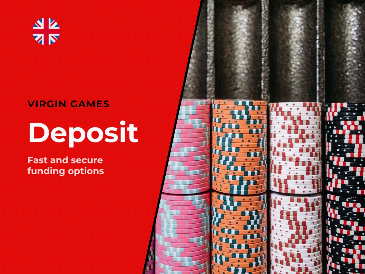 Deposit methods in the mobile casino