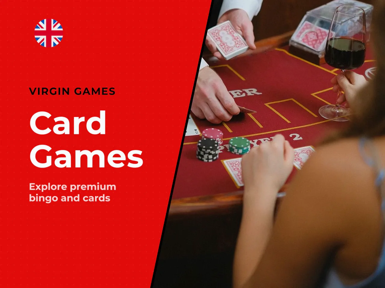 Online bingo and card games poker