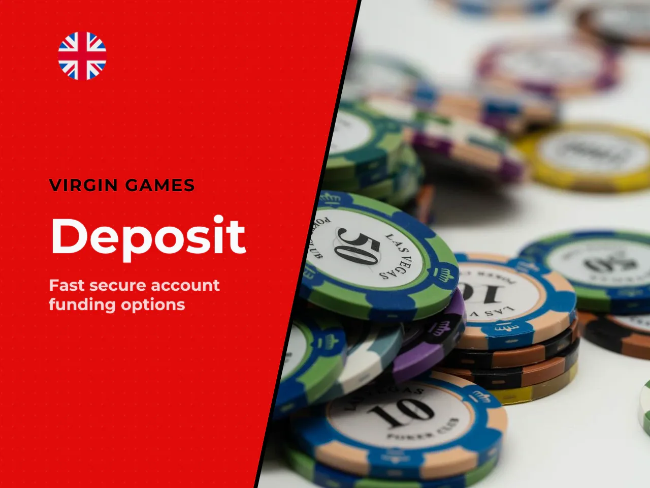 QUICK DEPOSIT SUMMARY Minimum deposit 10