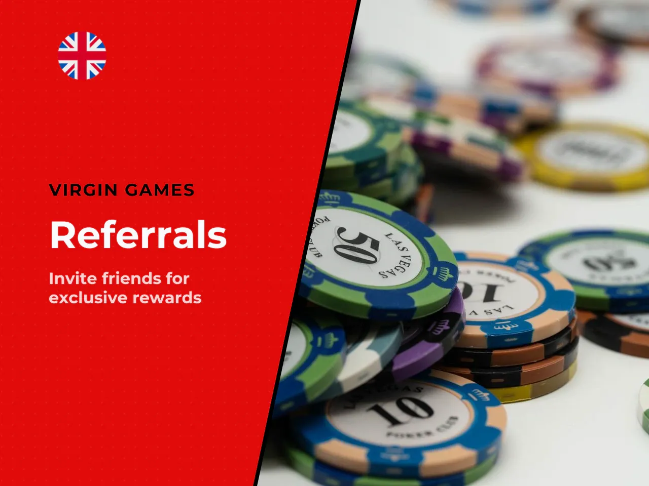 Refer-a-Friend Bonus Programme. Virgin Games also