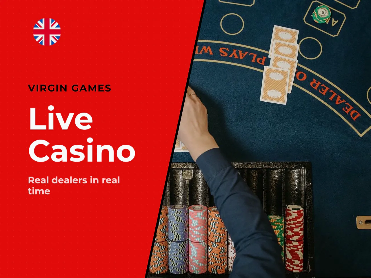 Live Casino, Blackjack and Roulette Games