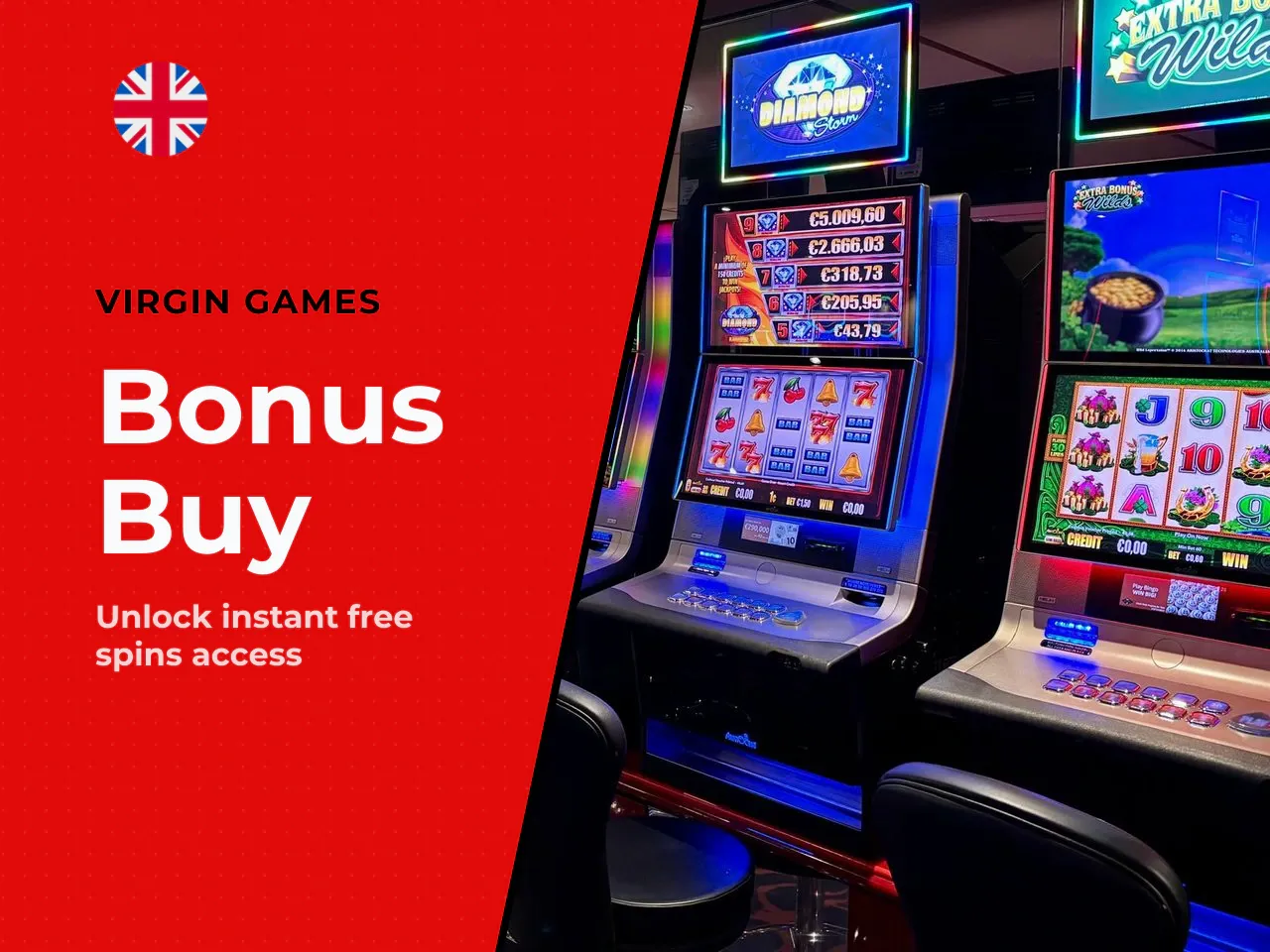 Bonus Buy and Mystery Option. In